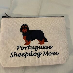 Sheepdog zippered Pouch
